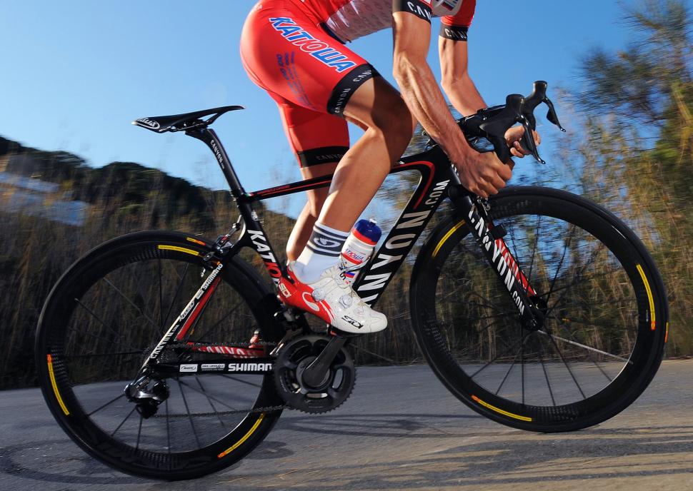 2014 WorldTour bikes Katusha s Canyon Ultimate Speedmax Aeroad road.cc